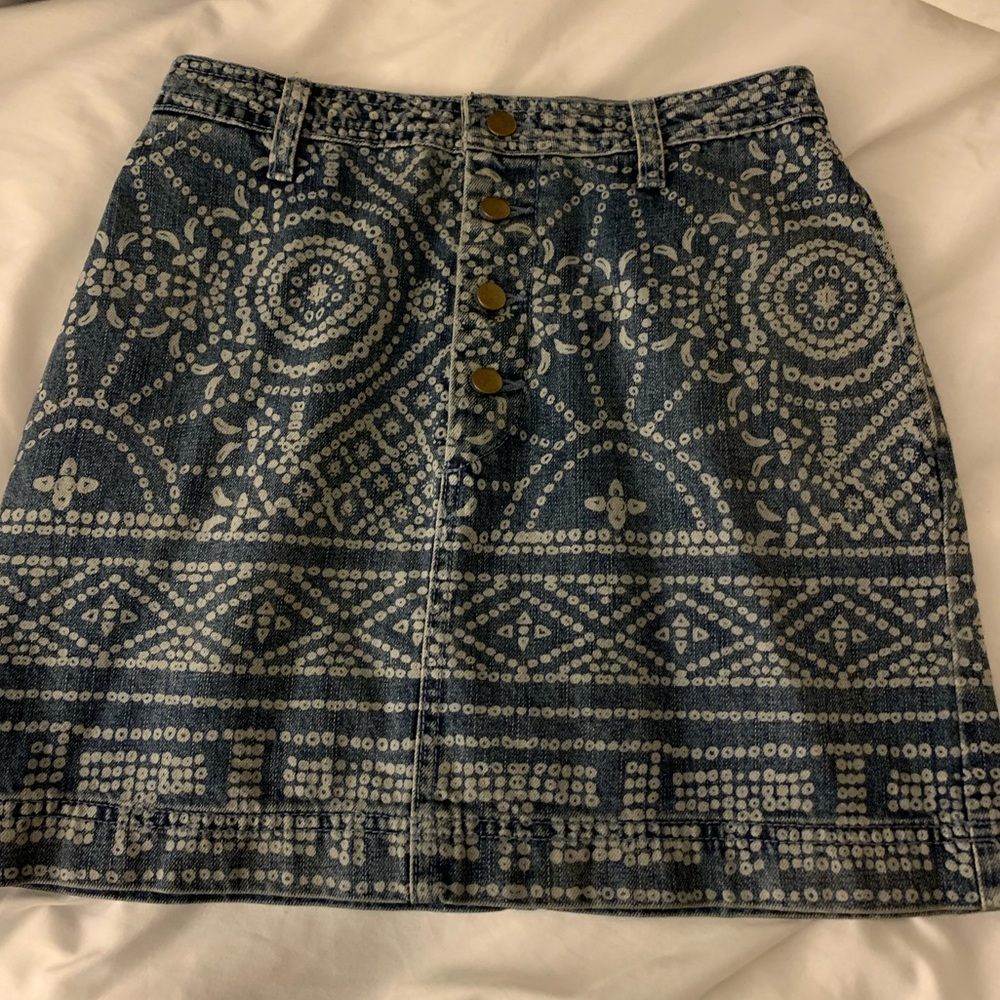 Free people mini skirt